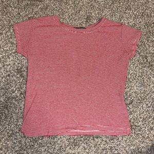brandy melville ~ red and white striped ~ one size